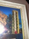 Vintage Advertising Thermometer - 5" x 7