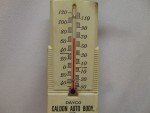 Dayco Caldon Auto Body Vintage Wall Thermometer