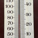 Chevrolet Wood Thermometer Sign by George Nathan