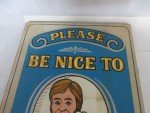 Vintage Pabst Blue Ribbon Beer Wall Sign
