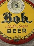 Rare 1950s Boh Beer Thermometer Bar Sign