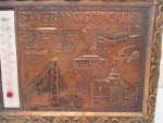 San Francisco Vintage Souvenir Thermometer Collection