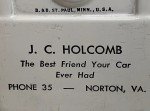 J.C. Holcomb Vintage Car Thermometer – Norton, VA
