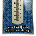 Pabst Blue Ribbon Metal Thermometer Bar Decor