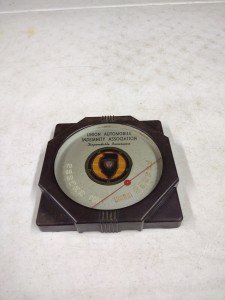 Vintage Union Automobile Advertising Bakelite Thermometer