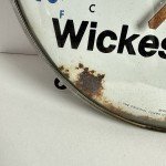 1960s Wickes Buildings Thermometer - Metal Body