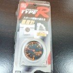 Vintage Race Car Style Thermometer - Japan 1990s