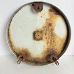 1960s Wickes Buildings Thermometer - Metal Body
