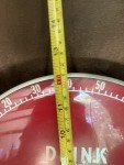 Mid Century 12" Coca Cola Thermometer - Vintage