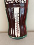 Coca-Cola Vintage Thermometer Tin Sign 16.5”
