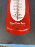 Coca-Cola Vintage Metal Thermometer Tin Sign