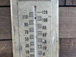 Prince Auto Supply Co. Vintage Metal Thermometer