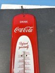 Coca-Cola Vintage Metal Thermometer Tin Sign