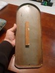 Vintage 1950s Dr. Pepper Metal Thermometer Sign