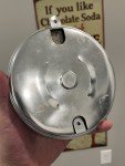 Vintage German Beer Advertising Round Thermometer