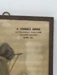 Antique F. Terrell Akins Automobile Thermometer