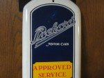 Packard Motor Car Vintage Advertising Thermometer Sign