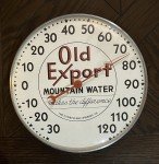 Vintage OLD EXPORT Beer Thermometer - 12”