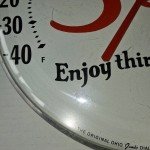 Coca-Cola Jumbo 12" Vintage Thermometer Sign