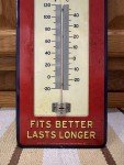 Chevrolet Metal Thermometer Sign - Vintage Wall Decor