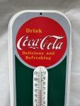Coca-Cola Silhouette Girl Thermometer - 1984
