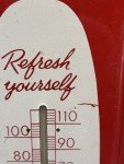 Coca-Cola Vintage Wall Thermometer Decor