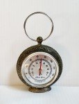 Ornate Vintage MCM Three Star Auto Thermometer
