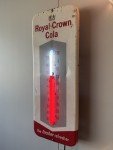 1950s Vintage Royal Crown Cola Neon Thermometer