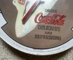 Coca-Cola Jumbo Dial Antique Advertising Thermometer