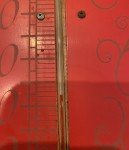 Anheuser-Busch Vintage Beer Thermometer with Budweiser Girl