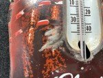 Vintage Hires Root Beer Thermometer Metal Sign 28.5