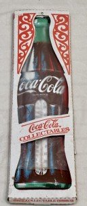 Vintage Coca-Cola Thermometer - Unopened, 29" Sign