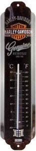 Harley Davidson Retro Wall Thermometer - 12 Inch