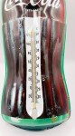 Coca Cola 1998 Metal Bottle Shaped Sign