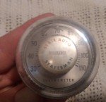 Honeywell Statesman Vintage Advertising Desk Thermometer