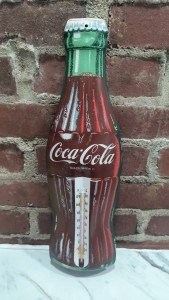 Coca-Cola Vintage 16" Bottle Thermometer by Taylor
