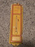Vintage Shell Thermometer - Fergie Design 13" x 3.75