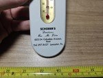 Schober's Beer Lancaster PA Vintage Advertising Thermometer