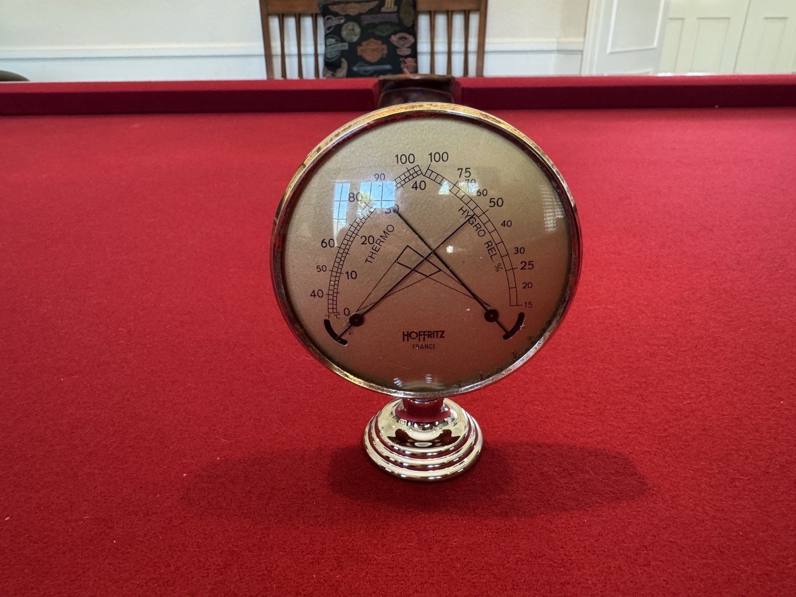 1940s-1950s Dash Thermometer for Ford & GM