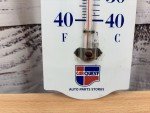CARQUEST Vintage Auto Parts Advertising Thermometer