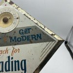 Vintage Beer Thermometer Sign from the 1960s