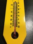 Vintage Plastic Wall Thermometer - Conservation Tillage
