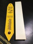 Vintage Plastic Wall Thermometer - Conservation Tillage