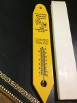 Vintage Plastic Wall Thermometer - Conservation Tillage