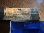 Vintage B.D. Advertising Thermometer