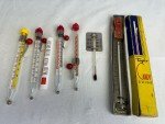 Set of 6 Vintage Candy Cooking Thermometers