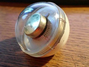 Vintage 1967 Honeywell Desktop Thermometer