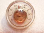 Vintage 1967 Honeywell Desktop Thermometer