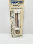 Ohio Thermometer Company Vintage Indoor/Outdoor Thermometer