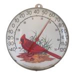 Vintage Jumbo Dial Red Cardinal Thermometer